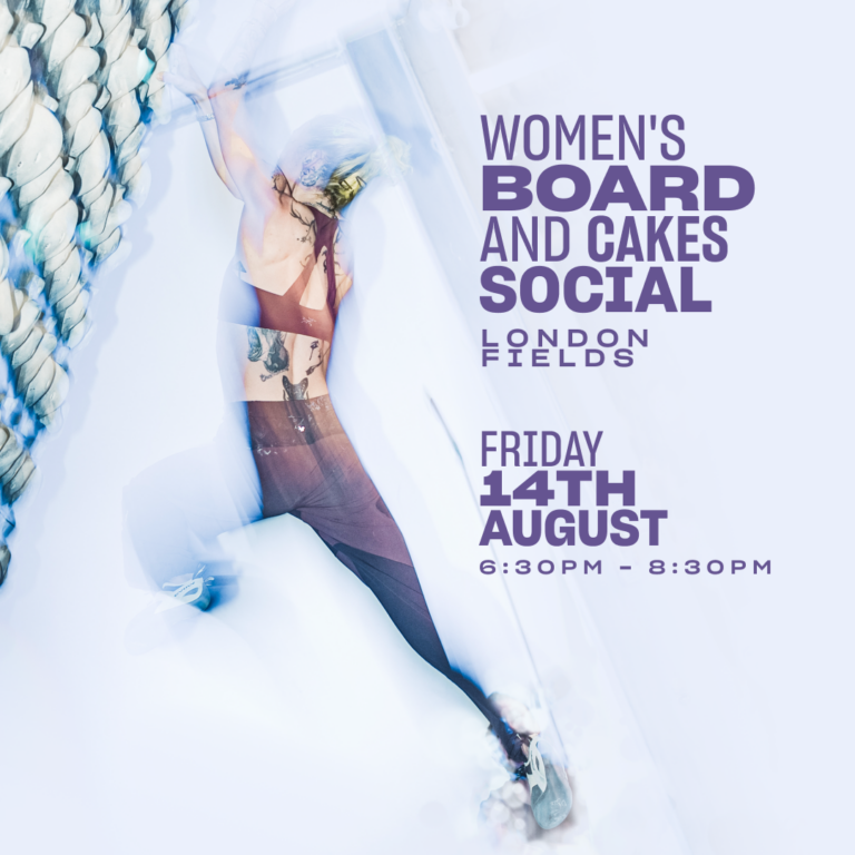 BOARD & CAKE WOMEN’S+ SOCIAL